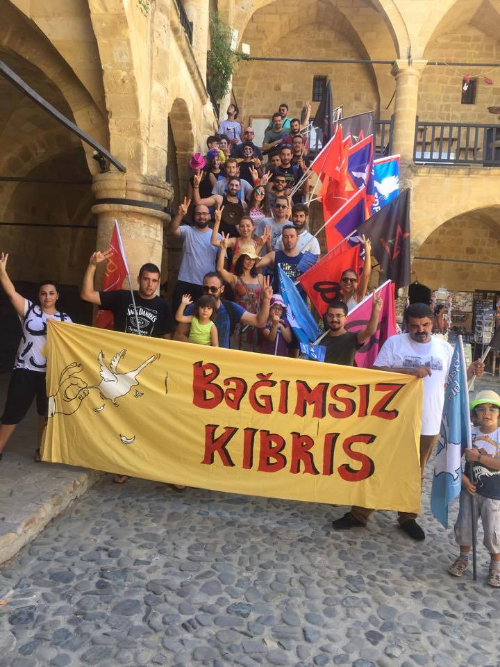 ÖRGÜTLER BU KEZ ARASTA’DA “BAĞIMSIZ KIBRIS” DEDİ