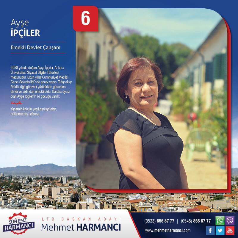 BARAKA ADAYI AYŞE İPÇİLER LEFKOŞA BELEDİYE MECLİSİ’NDE