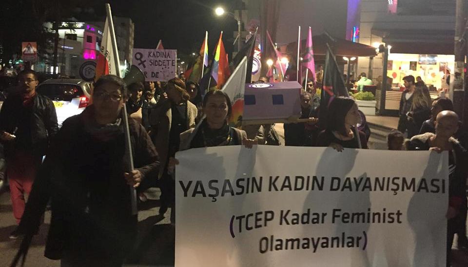 “TCEP KADAR FEMİNİST OLAMAYANLAR” PANKARTINI NEDEN AÇTIK
