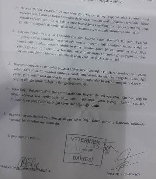 Dünya Yalnız Bizim Değil Hareketi’nden Basın Açıklaması:  “Yakın Doğu’nun Deney Yapma İzni Yok”