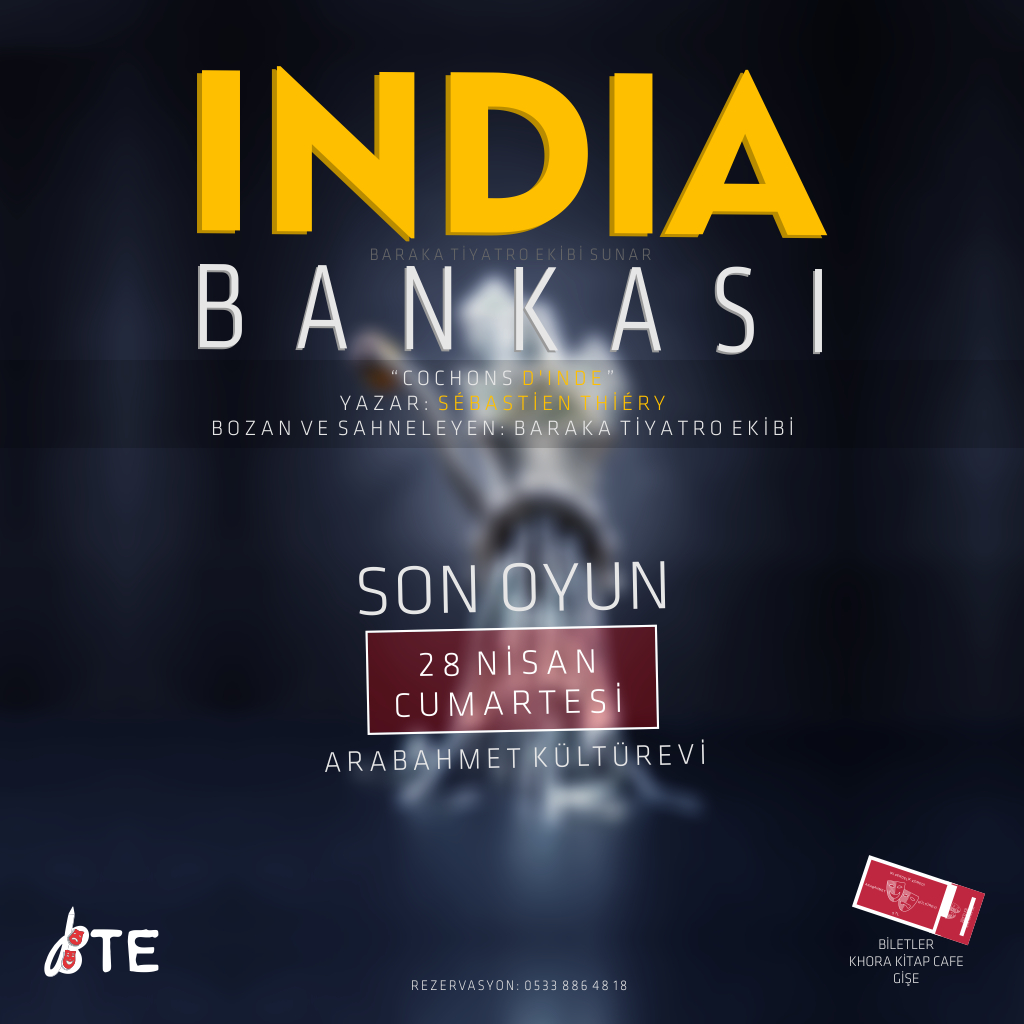 İndia Bankası Lefkoşa’da Son Kez Sahneleniyor