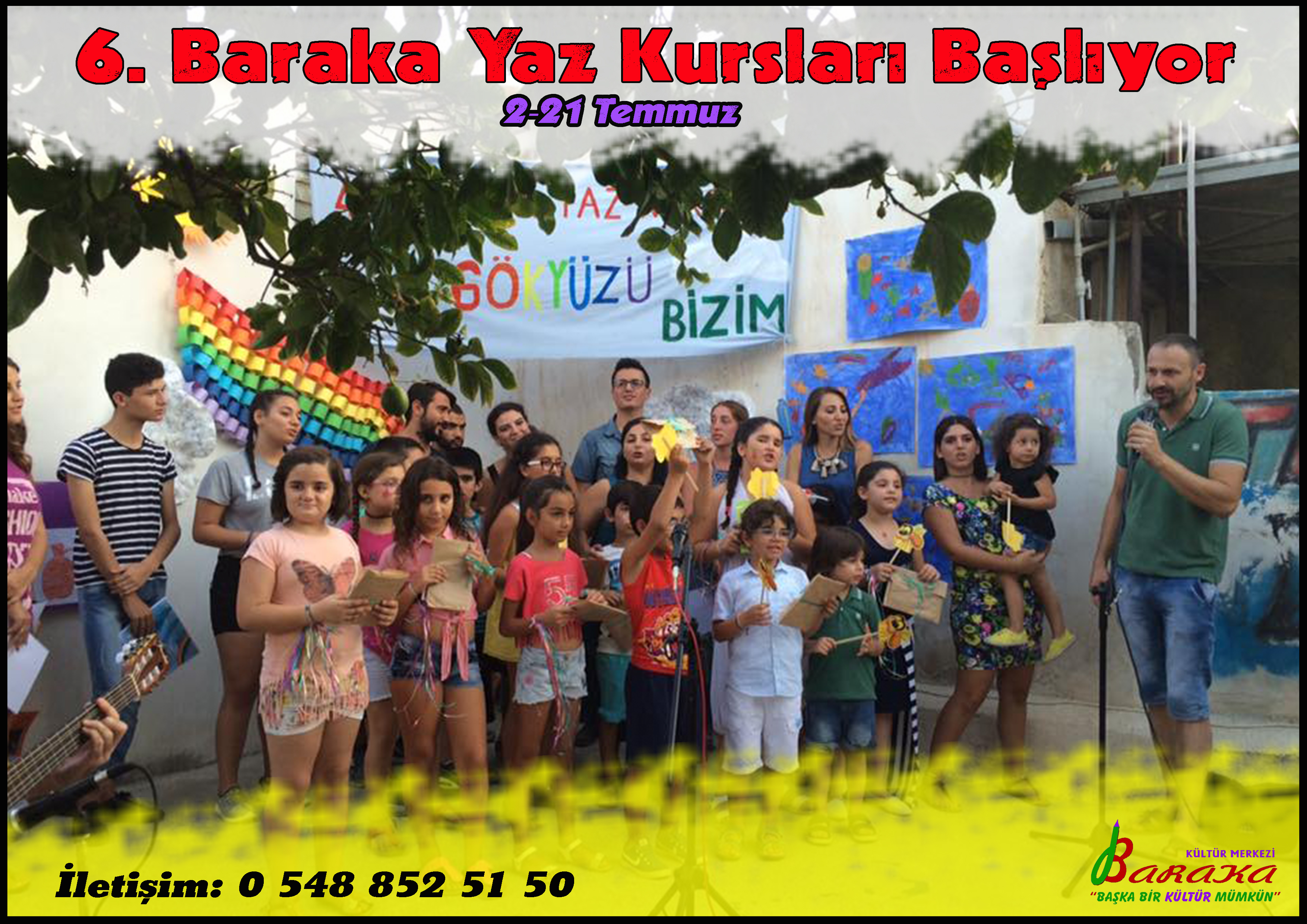 6. Baraka Yaz Kursları Başlıyor