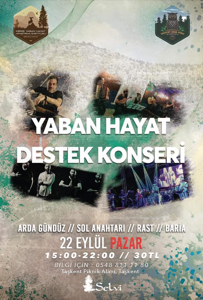 YABAN HAYAT İÇİN MÜZİK ŞÖLENİ GERÇEKLEŞİYOR