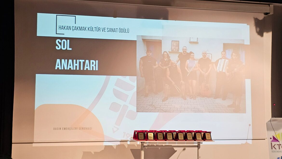 24. Kutlu Adalı Basın Ödülleri Kapsamında Sol Anahtarı’na Hakan Çakmak Kültür ve Sanat Ödülü